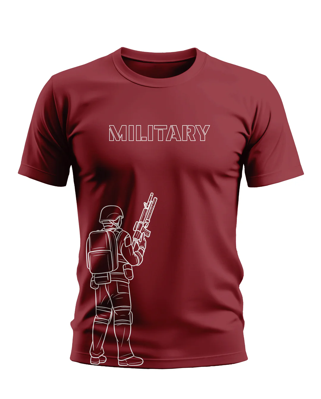 Military Style Designer  Soft Cotton T-shirt - Image 7