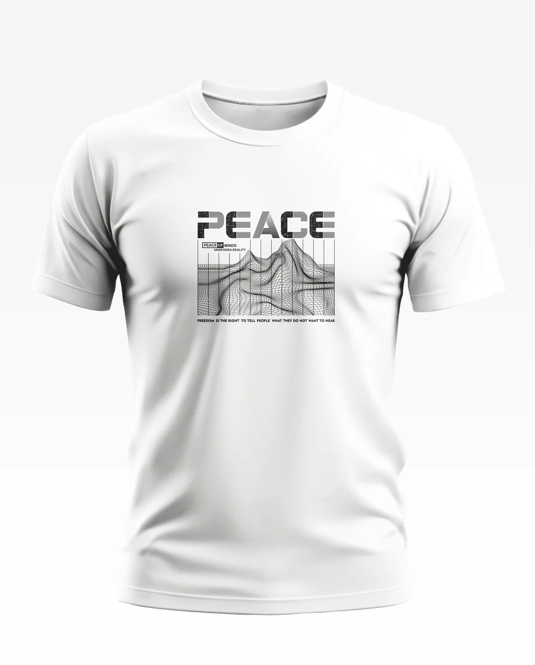 Peace Of Mind Soft Cotton T-shirt - Image 5