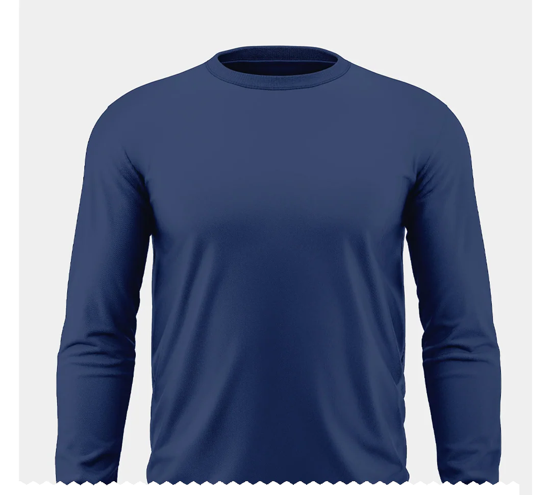 Pick Any 2 - Full Sleeve Plain Cotton T-shirt Combo - Image 6