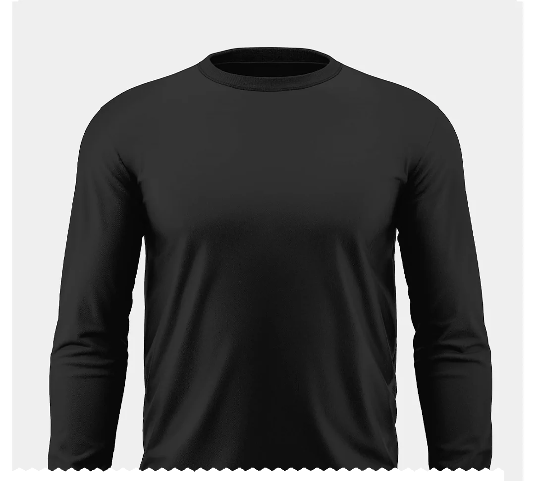 Pick Any 3 - Full Sleeve Plain Cotton T-shirt Combo - Image 5