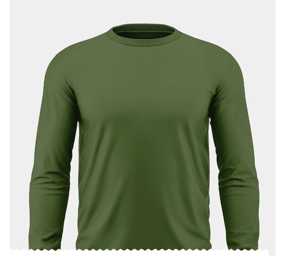 Pick Any 4 - Full Sleeve Plain Cotton T-shirt Combo - Image 7