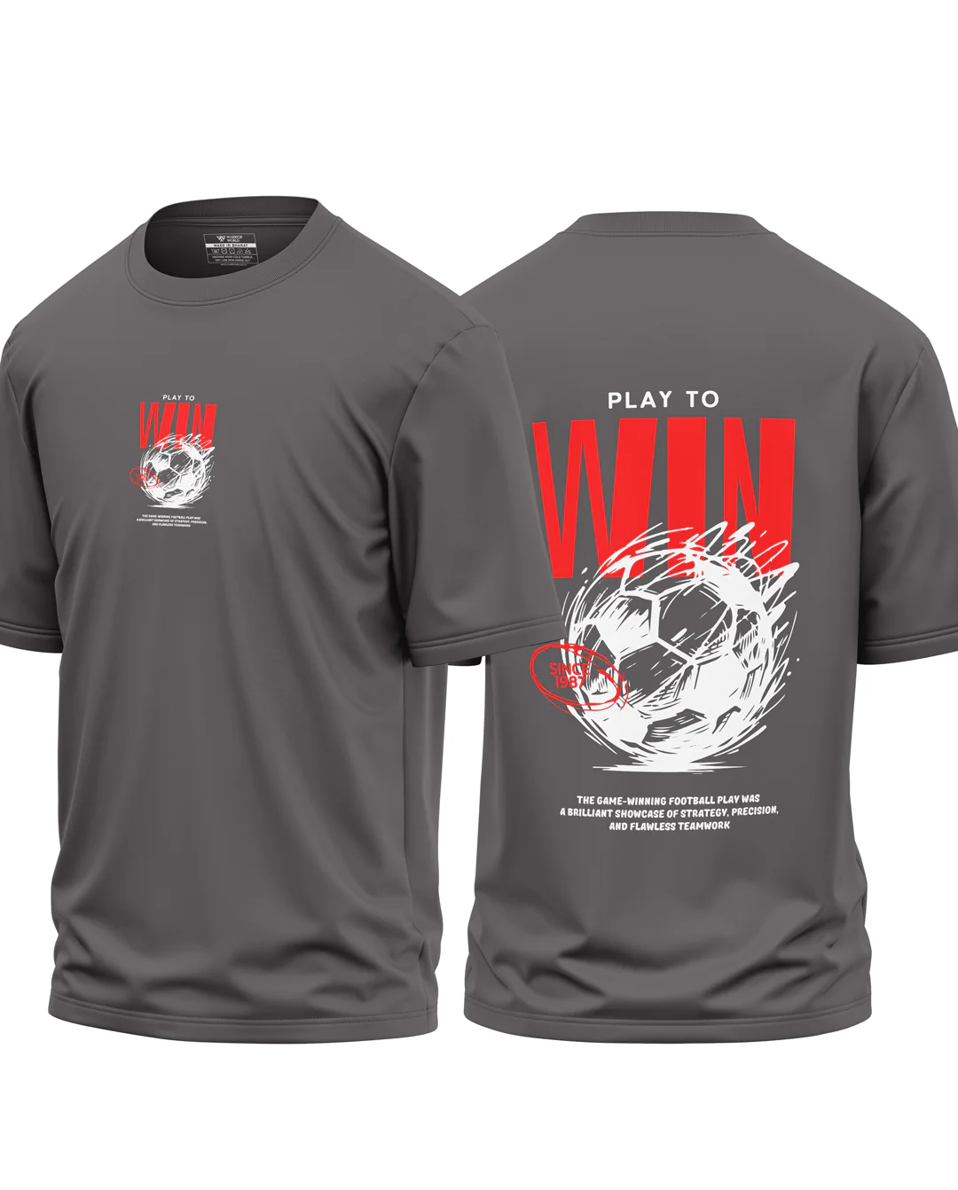 Play to Win Premium Cotton Oversized T-Shirt - Image 4