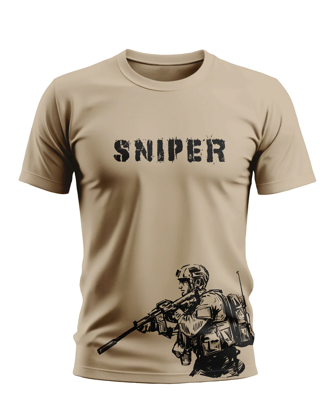 Sniper Soft Cotton T-shirt - Image 8