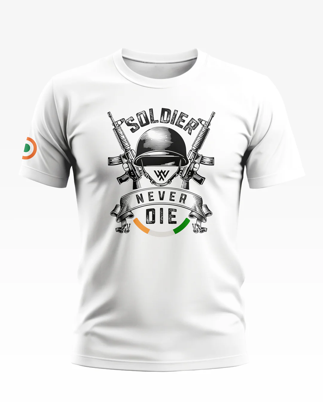Soldier Never Die Soft Cotton T-shirt - Image 5