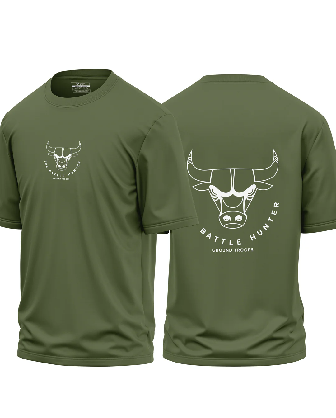 The Battle Hunter Premium Cotton Oversized T-Shirt - Image 3