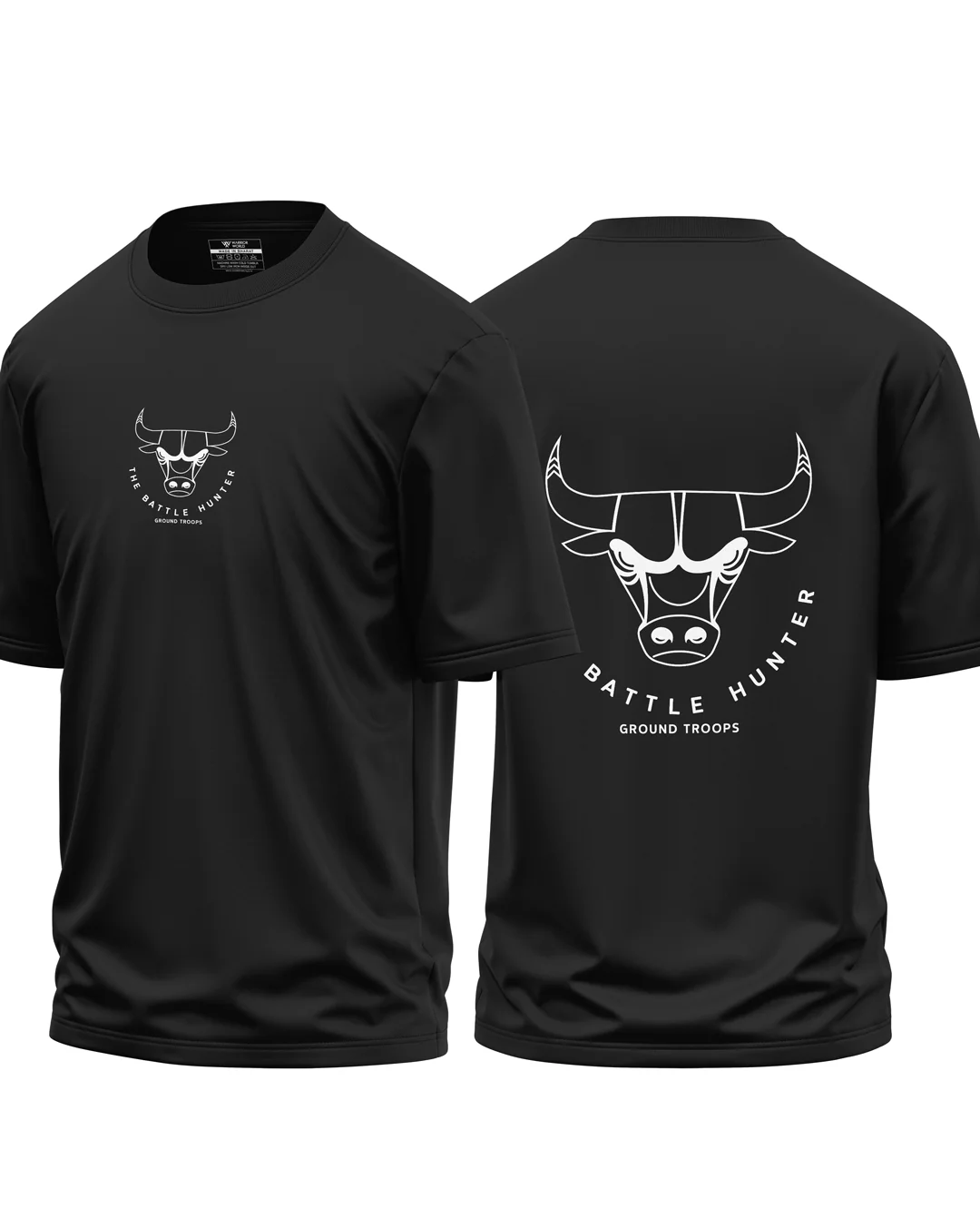 The Battle Hunter Premium Cotton Oversized T-Shirt - Image 4