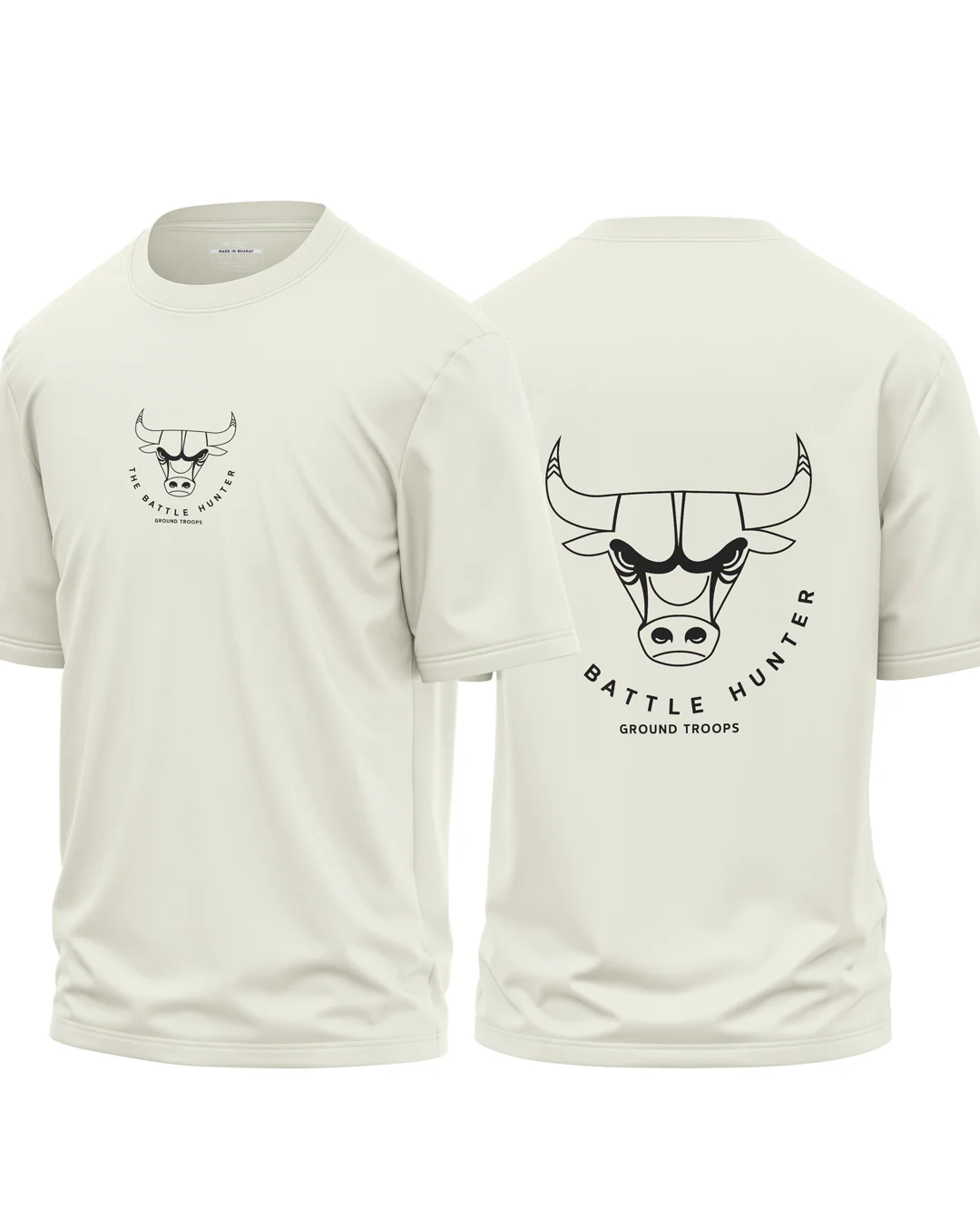 The Battle Hunter Premium Cotton Oversized T-Shirt - Image 5